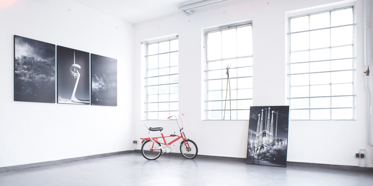 Schmink- und Cateringbereich, gerne auch als Tageslichtstudio genutzt
